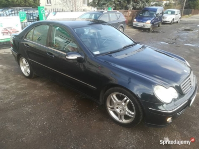 MERCEDES C230 1,8+GAZ AUTOMAT 194KM ZADBANY MOCNY-ZAMIANA