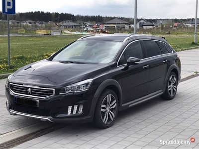 Peugeot 508 RXH 2.0 hdi 2018 r Czarny ful Led