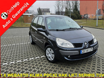 Renault Scenic 2008 1.6 Klima 6 Biegów LIFT Pdc Hak WEBASTO…