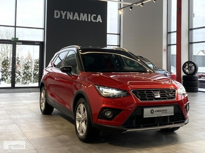 SEAT Arona -FR 1.0TSI 115KM DSG 2019 r., salon PL, ASO, f-a VAT