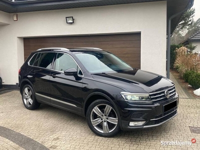 VW Tiguan lI full Led Alu 19 nowe opony panorama radar