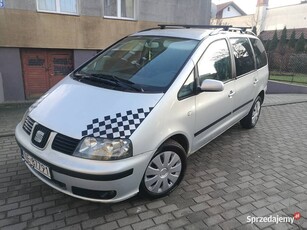 7 osobowy EKONOMICZNY SEAT ALHAMBRA r2001. poj 1.9 diesel. Długo OPŁATY