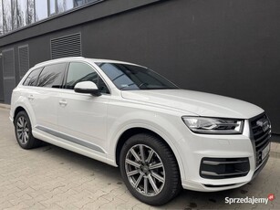 Audi Q7 2016 3.0 333KM 7osób premium plus LUBLIN czarny środek bogata opcja