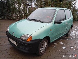 Fiat Seicento 2001r. Jak nowe opony całoroczne!