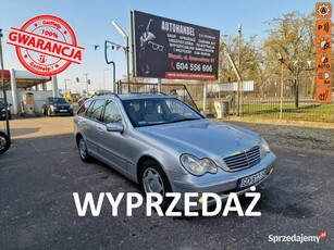 Mercedes C 220 2.2 CDI 143 KM, Automat, Tempomat, Komputer, Klimatyzacja, …