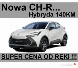 Toyota C-HR Nowa 140KM Hybryda Już jest dostępna od ręki ! Wersja Style 16…