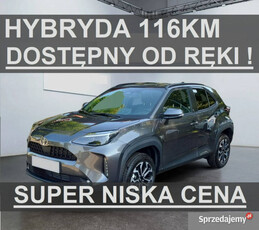 Toyota Yaris Cross 116KM Hybryda Super Niska Cena Kamera Światła Led od rę…