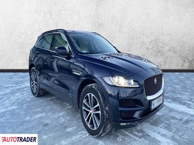 Jaguar F-PACE 2.0 benzyna 250 KM 2018r. (Warszawa)