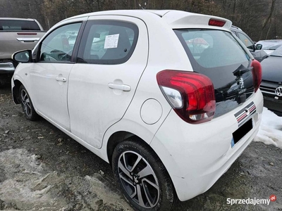 2015 PEUGEOT 108 AUTOMAT 1.0 BENZYNA uszkodzony prawy przód