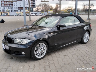 BMW 1 cabrio E88 Mpakiet kabriolet Full 120D sport