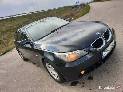 BMW E61 520D 2006ROK AUTOMAT PANORAMA DLUGIE OC I PRZEGLĄD