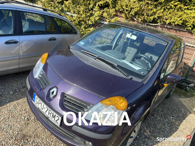 Renault Modus Oszczędny silnik, dobra cena, wspomaganie kie…