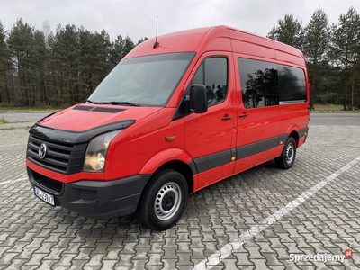 Volkswagen Crafter 9-osobowy 2.0 140km klimatyzacja Fv23%