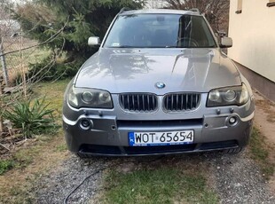 BMW X3 2005 r. 3.0 diesel 4x4 klimatyzacja hak oryginał