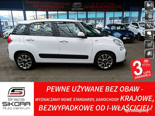 Fiat 500L Podgrzewane FOTELE TEMPOMAT+Parktronic+8xAirbag GWARANCJA Bezwyp…