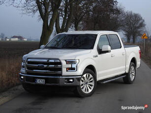 Ford F 150 Lariat Biała Perłą Bezwypadkowy