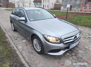 Mercedes c180d 116KM 2015r navi kamera alu skóry ledy