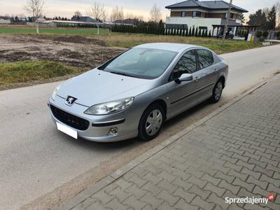 Peugeot 407 2.0 LPG GAZ 2004r 2 wł Klima Tempomat Hak Śliczn