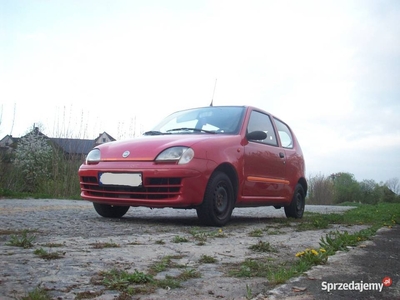 Fiat 600 1.1 benzyna z gazem. Hak, ABS. B.D.Stan.