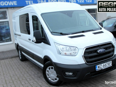 Ford Transit 7-osobowy SalonPL FV23% L3H2 Parktronic Tempomat Gwarancja VI…