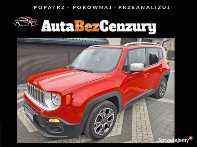 Jeep Renegade 1.4i 140 KM LIMITED - Super stan - Bezwypadkowy I (2014-)