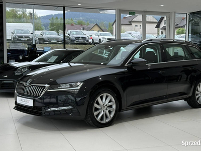 Škoda Superb Ambition DSG, LED, SalonPL, 1-właściciel, FV-23%, DOSTAWA, gw…