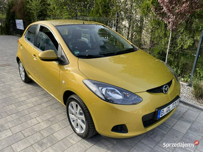 Mazda 2 Bardzo zadbana - oryginalny przebieg - 1 WŁAŚCICIEL !!! II (2007-2…