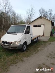 Mercedes sprinter pomoc drogowa auto laweta automat, zamiana