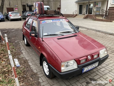 Skoda Favorit zlombol rajd koguta, świeży przegląd, LPG