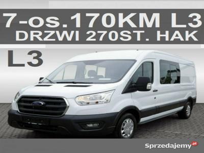 Ford Transit L3H2 170KM 7-osob. DCIV Hak Drzwi 270st. Dos...