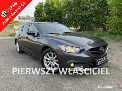 Mazda 6 2.2 1wł 6bieg Navi Grzane Fotele Alu Ks Serw Stan BDB Bezwypadk Op…