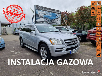 Mercedes GL 450 4.7 Benzyna + LPG 340 KM, Pneumatyka, Kamera Cofania, LED,…