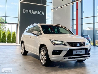 SEAT Ateca FR 1.5TSI 150KM DSG 2019 r., salon PL, I wł., f-a VAT, serwis, gwar.