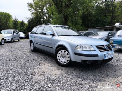 VW Passat 2.0B • 2004r • 202 tyś km • Nowe sprzęgło • Zadbany • Ładny