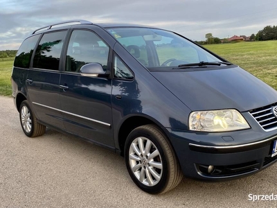 VW Sharan 1.9 TDI ASZ - Bezwypadkowy Serwis Galaxy Alhambra 7 osobowy