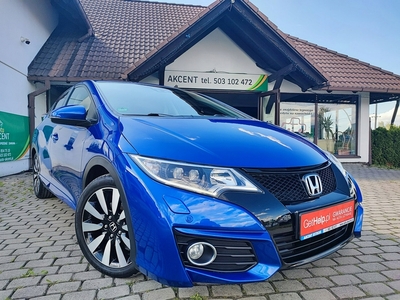 Honda Civic IX Hatchback 5d 1.6 i-DTEC 120KM 2015