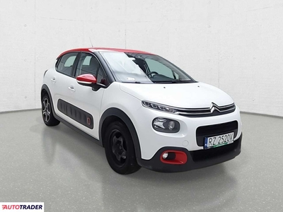 Citroen C3 1.2 benzyna 82 KM 2018r. (Komorniki)