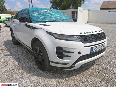 Land Rover Range Rover Evoque 1.5 hybrydowy 200 KM 2021r. (Komorniki)