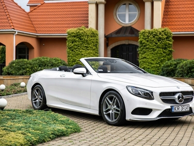 Mercedes Klasa S W222 Cabrio 500 456KM 2016