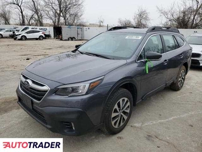 Subaru Outback 2.0 benzyna 2022r. (BRIDGETON)