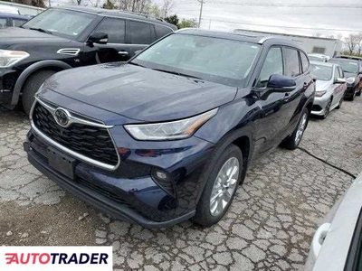 Toyota Highlander 3.0 benzyna 2022r. (BRIDGETON)