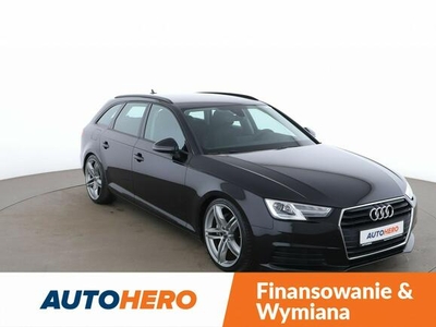 Audi A4 nawigacja, podgrzewane siedzenia, asystent parkowania