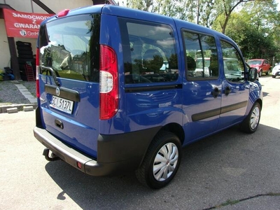 Fiat Doblo Klimatyzacja, ABS, ASR, Dwa komplety kół, Zadbany, Gwarancja!