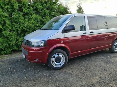 Volkswagen Transporter 8 osobowy 4Motion DSG Bezwypadkowa, z czujnikami parkowania