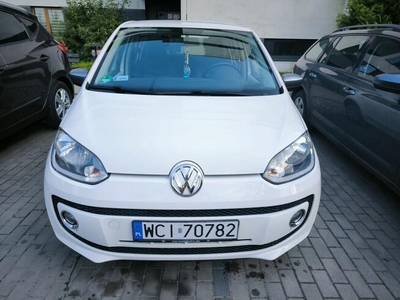 VW up! 5 drzwi, klima, elektro, CD, 4.5L/100km, bezwypadkowy