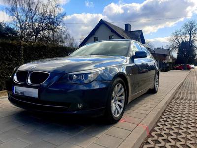 BMW 5 E60 520D 200KM 2007r Sedan Navi Automat Skóry