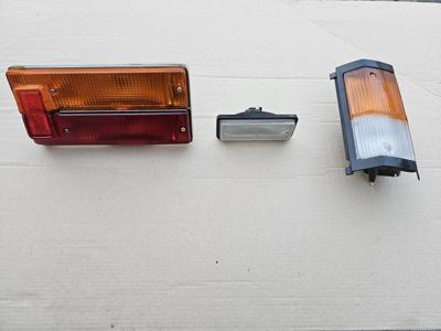 Lampa przednia i tylne fiat 125p