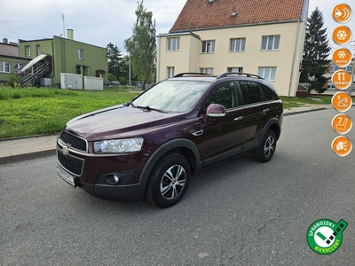 Chevrolet Captiva II Opłacona Zadbana Serwisowana 7 Foteli 1Wł Po Dużym Serwisie