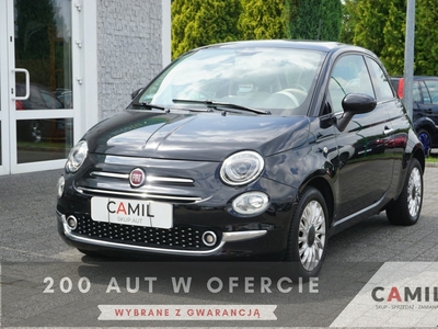 Fiat 500 1.2 Benzyna 69KM, Automat, Klima, rok gwarancji w cenie,