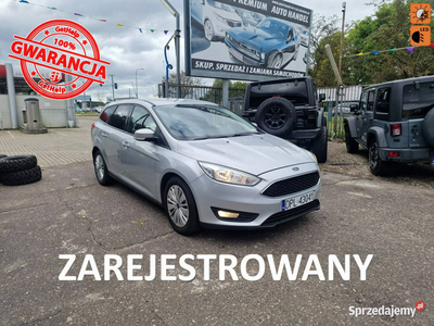 Ford Focus 1.5 TDCI 95 KM, Bluetooth, Klimatyzacja, LED, Tempomat, Isofix,…